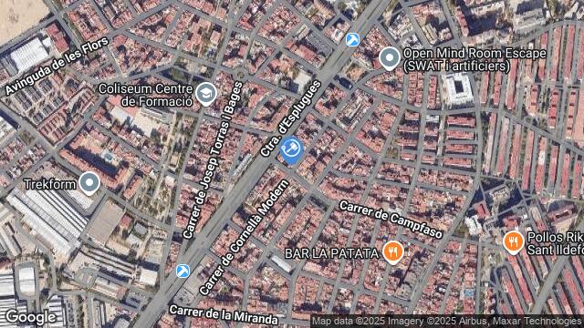 Ubicación de la subastas Subasta de vivienda en CORNELLA DE LLOBREGAT