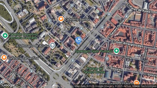 Ubicación de la subastas Subasta de local comercial en GIJON