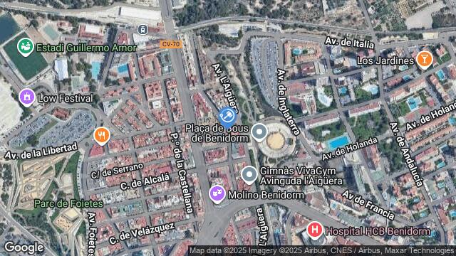 Ubicación de la subastas Subasta de local comercial en BENIDORM