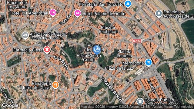 Ubicación de la subastas Subasta de cl solana de santa ana ( guadix) en GUADIX