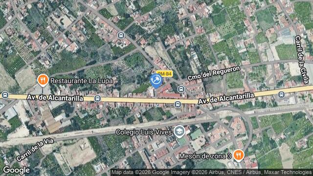 Ubicación de la subastas Subasta de cl region de murcia en Murcia
