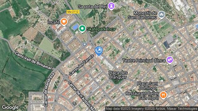 Ubicación de la subastas Subasta de vivienda en INCA