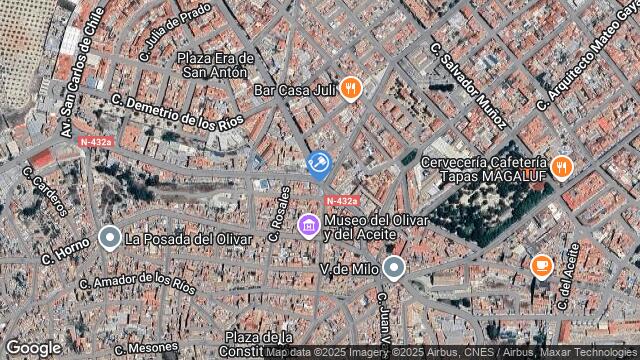 Ubicación de la subastas Subasta de nave industrial en BAENA