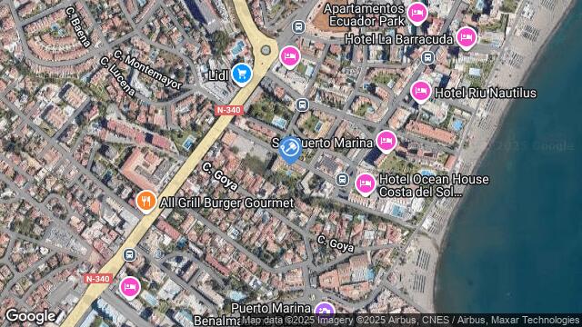 Ubicación de la subastas Subasta de garaje en TORREMOLINOS