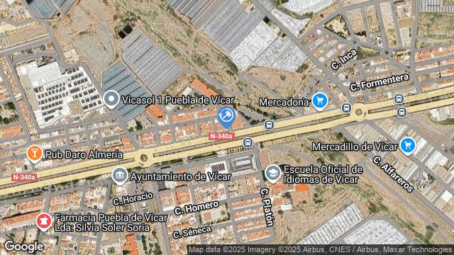 Ubicación de la subastas Subasta de vivienda en VICAR