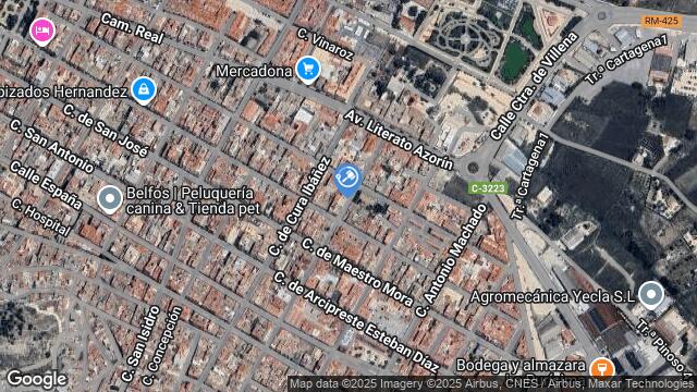 Ubicación de la subastas Subasta de vivienda en Yecla