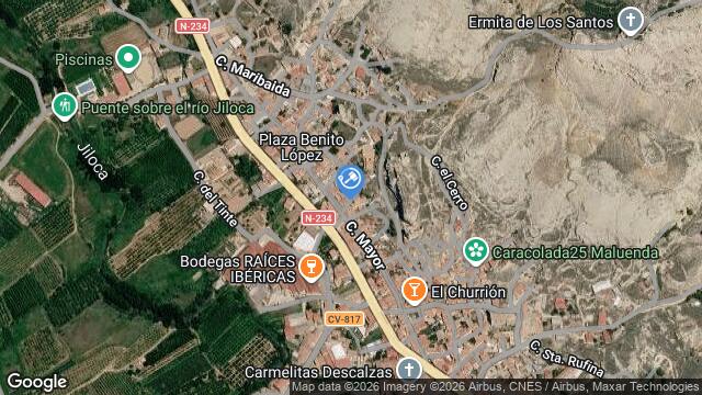 Ubicación de la subastas Subasta de paraje chorro  ( maluenda - zaragoza) en ZARAGOZA