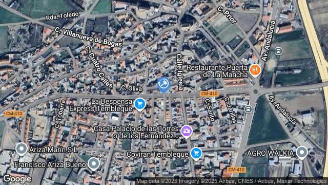 Ubicación de la subastas Subasta de vivienda en TEMBLEQUE