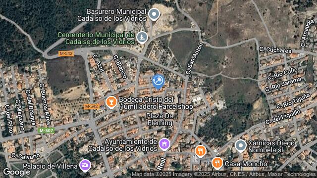 Ubicación de la subastas Subasta de vivienda en Cadalso de los Vidrios