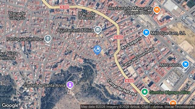 Ubicación de la subastas Subasta de vivienda en OLIVA