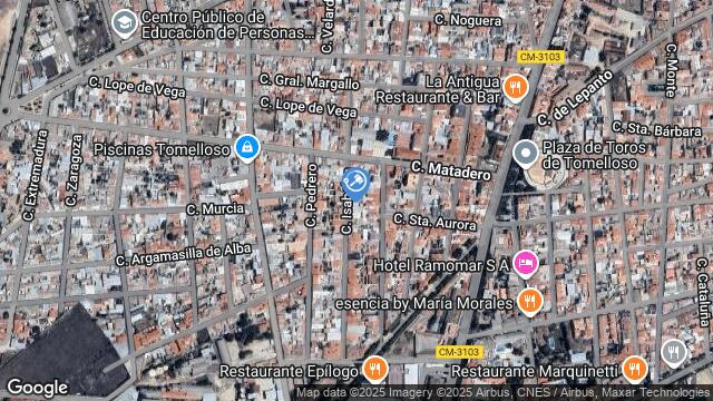 Ubicación de la subastas Subasta de cl isabeles ( tomelloso) en TOMELLOSO