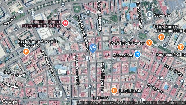 Ubicación de la subastas Subasta de vivienda en ALICANTE