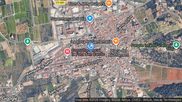 Ubicación de la subastas Subasta de trastero en Gandia