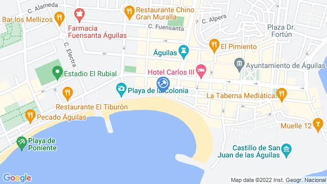 Ubicación de la subastas Subasta de local comercial en Águilas