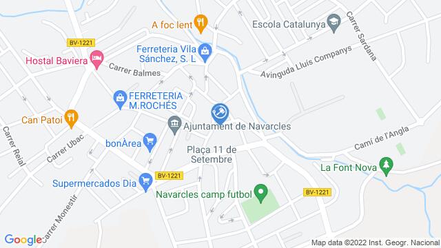 Ubicación de la subastas Subasta de vivienda en NAVARCLES