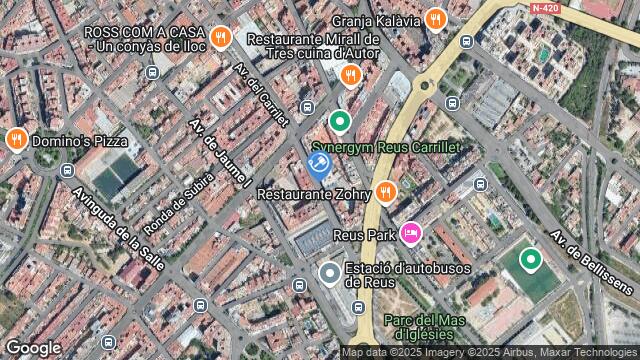 Ubicación de la subastas Subasta de vivienda en Reus