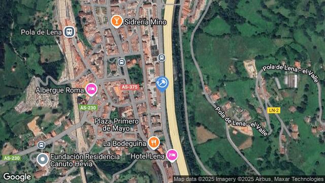 Ubicación de la subastas Subasta de cl perez de ayala y la playa ( lena) en LENA