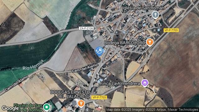 Ubicación de la subastas Subasta de vivienda en SAN ROMAN DE HORNIJA