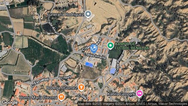 Ubicación de la subastas Subasta de vivienda en BENALUA DE GUADIX