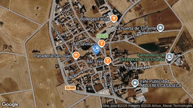 Ubicación de la subastas Subasta de sitio chichiribichi  ( casaseca de las chanas - zamora) en ZAMORA
