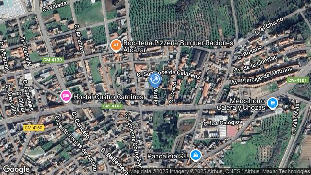 Ubicación de la subastas Subasta de vivienda en CALERA Y CHOZAS