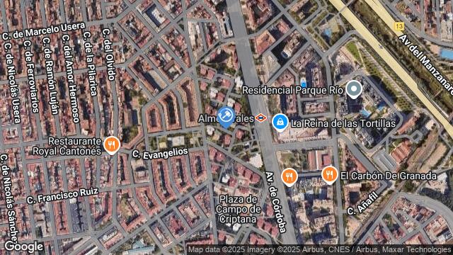 Ubicación de la subastas Subasta de cl pago almendralea en Granada