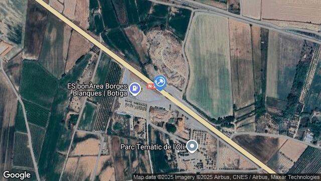 Ubicación de la subastas Subasta de finca rústica en LES BORGES BLANQUES