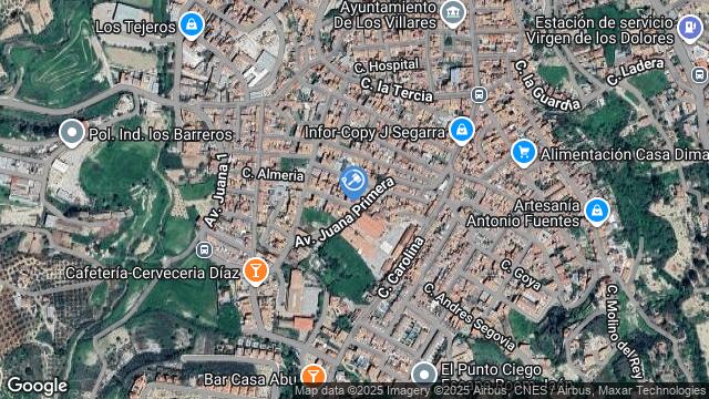 Ubicación de la subastas Subasta de cl justo mullor ( villares, los) en VILLARES, LOS