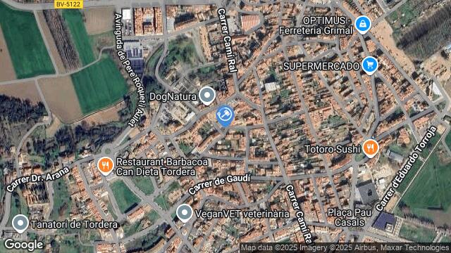 Ubicación de la subastas Subasta de garaje en Tordera