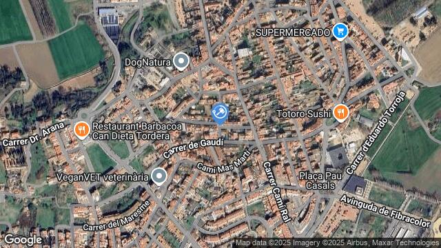 Ubicación de la subastas Subasta de vivienda en TORDERA