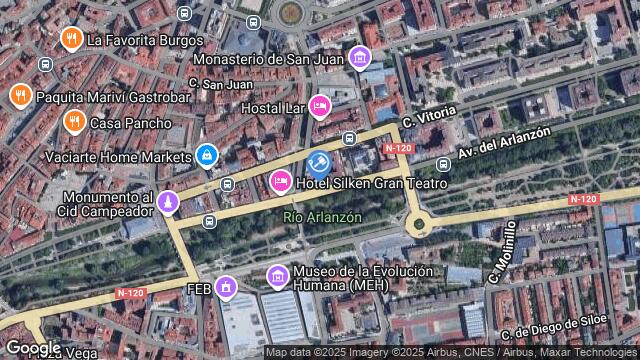 Ubicación de la subastas Subasta de vivienda en BURGOS