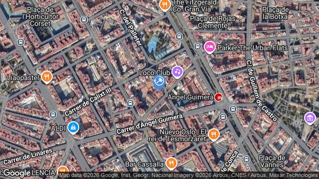 Ubicación de la subastas Subasta de otros en VALENCIA