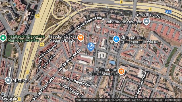 Ubicación de la subastas Subasta de garaje en MADRID