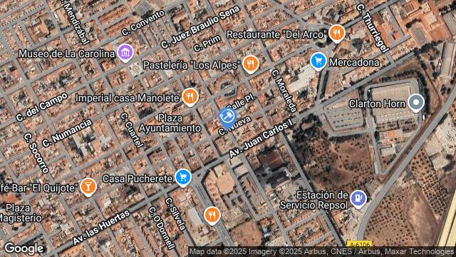 Ubicación de la subastas Subasta de local comercial en LA CAROLINA