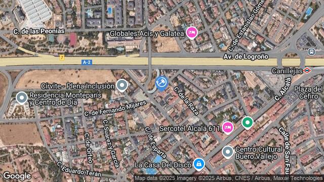 Ubicación de la subastas Subasta de cl hilario peñasco ( madrid) en MADRID