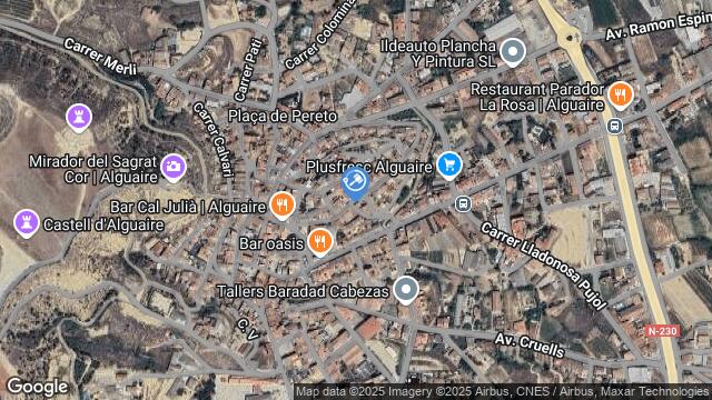 Ubicación de la subastas Subasta de pk tabac ( alguaire) en ALGUAIRE