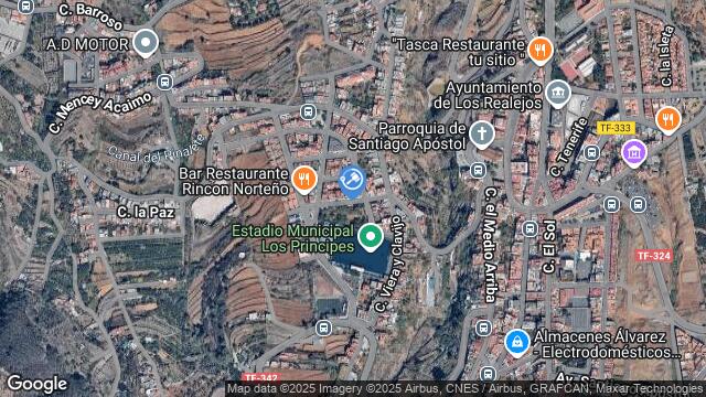 Ubicación de la subastas Subasta de vivienda en Los Realejos