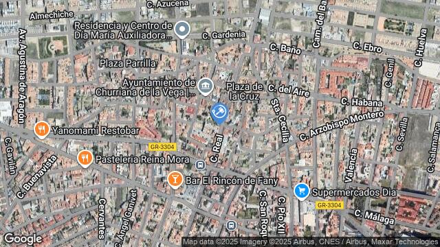 Ubicación de la subastas Subasta de vivienda en Churriana de la Vega