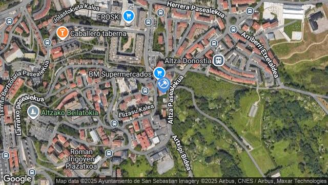 Ubicación de la subastas Subasta de po altza ( donostia/san sebastiÁn) en DONOSTIA/SAN SEBASTIÁN