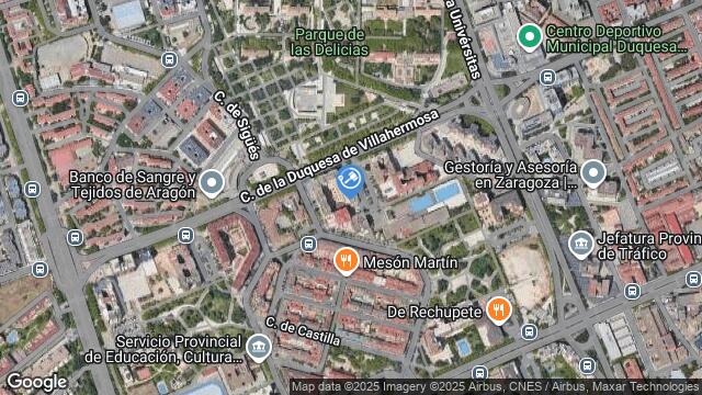 Ubicación de la subastas Subasta de solar en ZARAGOZA