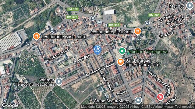 Ubicación de la subastas Subasta de av lirios en Murcia