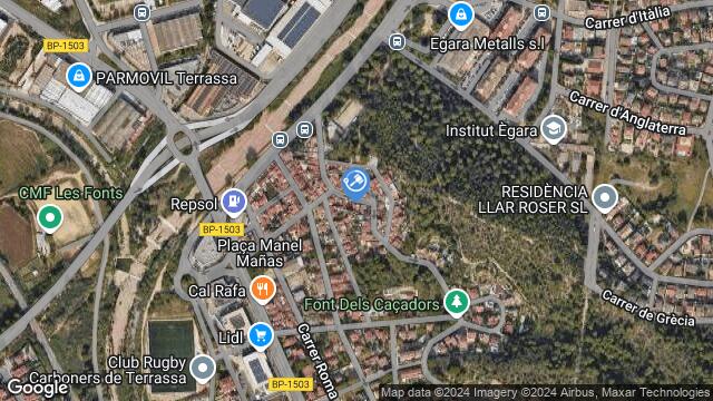 Ubicación de la subastas Subasta de vivienda en Terrassa