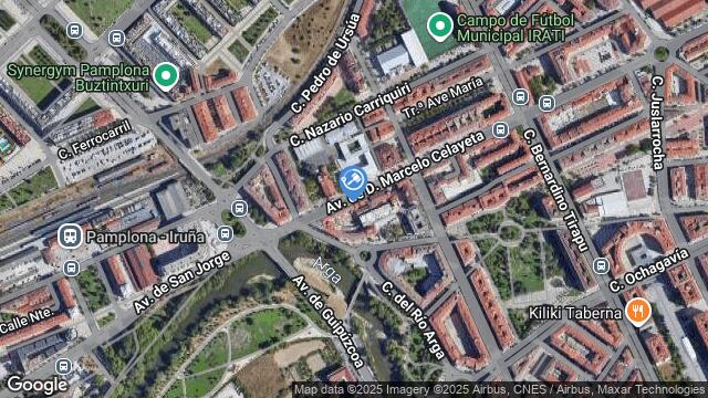 Ubicación de la subastas Subasta de vivienda en Pamplona