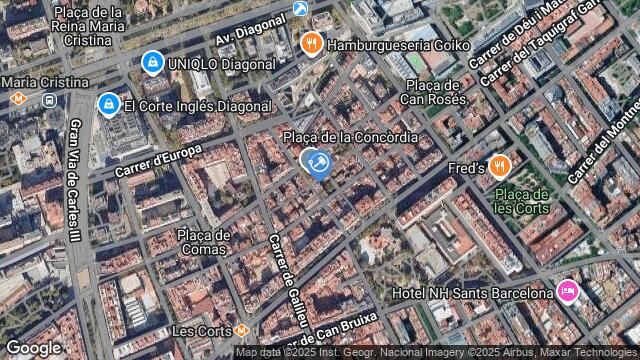 Ubicación de la subastas Subasta de vivienda en La llagosta