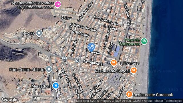 Ubicación de la subastas Subasta de vivienda en CARBONERAS