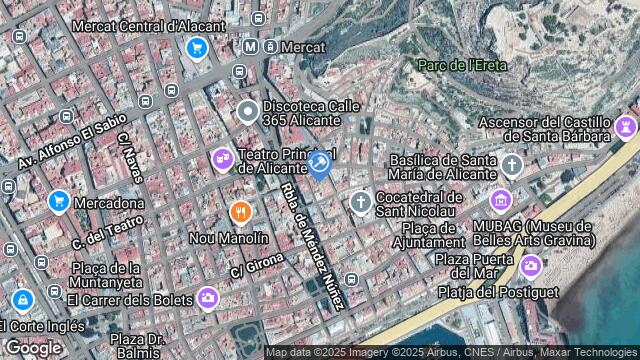 Ubicación de la subastas Subasta de garaje en ELX