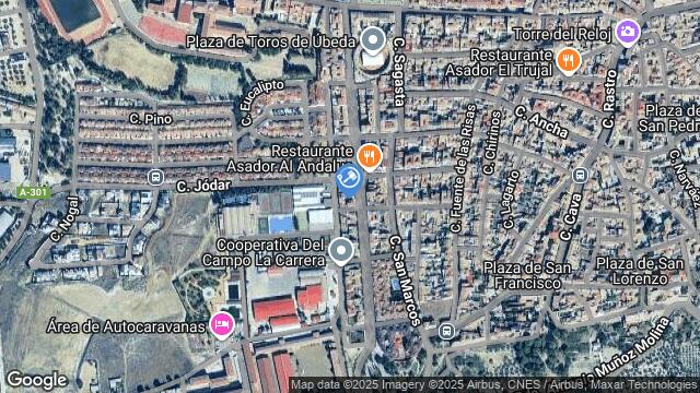 Ubicación de la subastas Subasta de vivienda en ÚBEDA