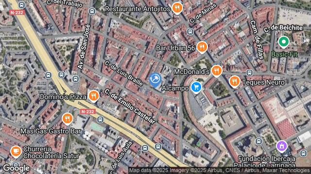 Ubicación de la subastas Subasta de vivienda en ZARAGOZA