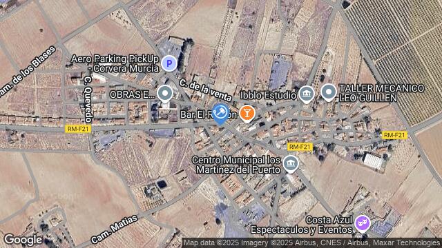 Ubicación de la subastas Subasta de finca rústica en Murcia