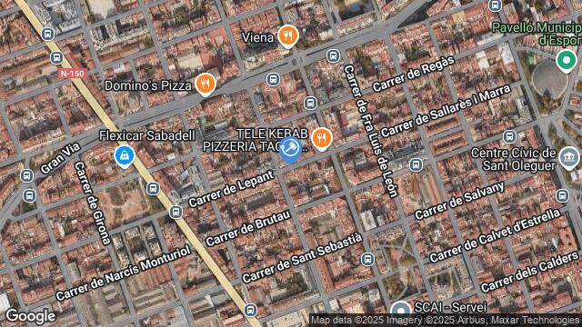 Ubicación de la subastas Subasta de vivienda en Sabadell